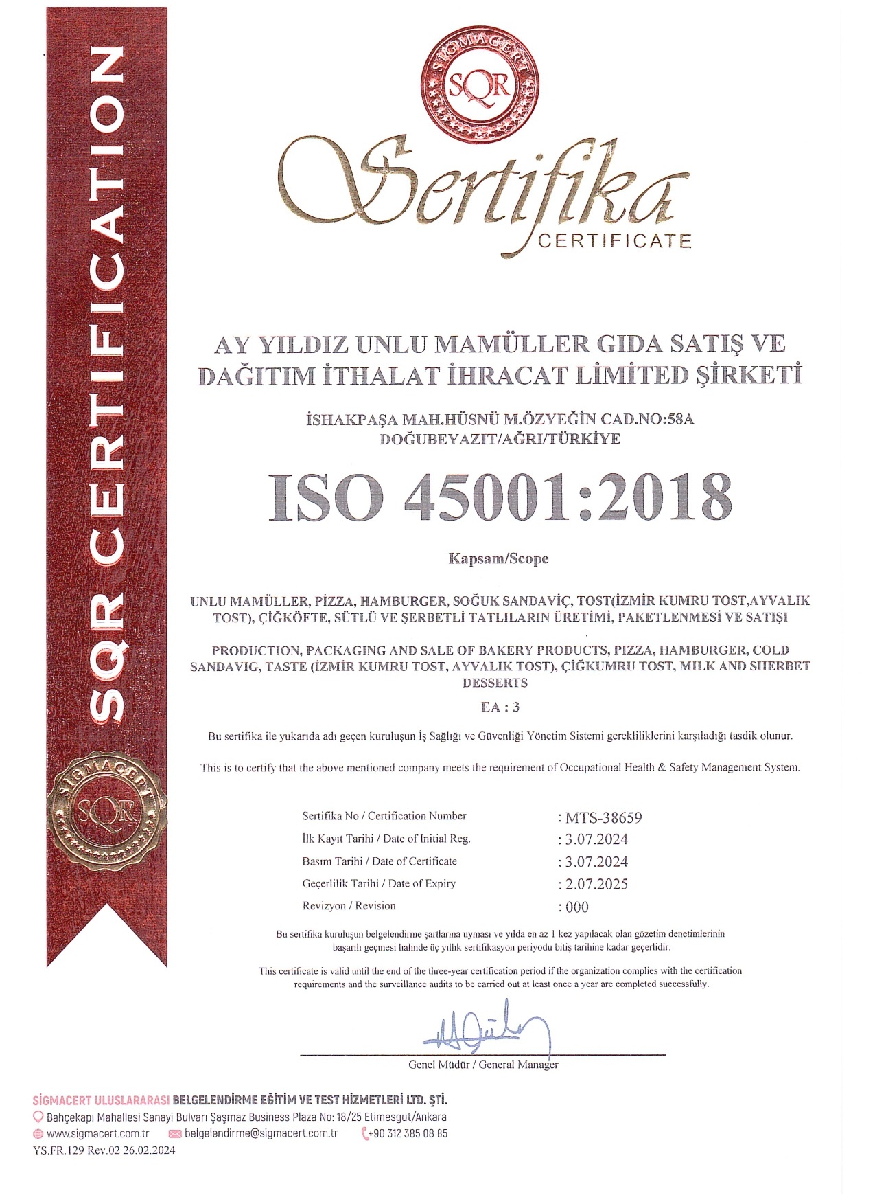 ISO 45001-2018